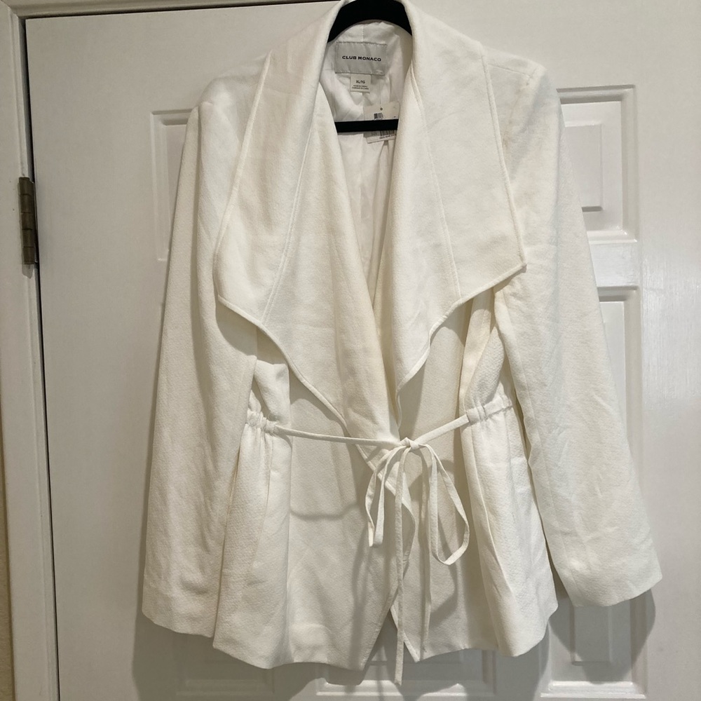 Club Monaco White Blazer
